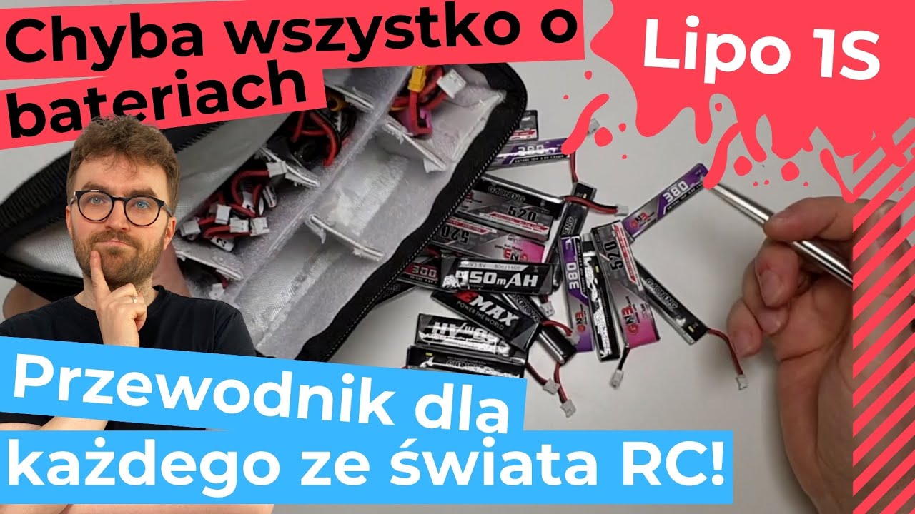 Zarządzanie bateriami Lipo 1S i nie tylko!