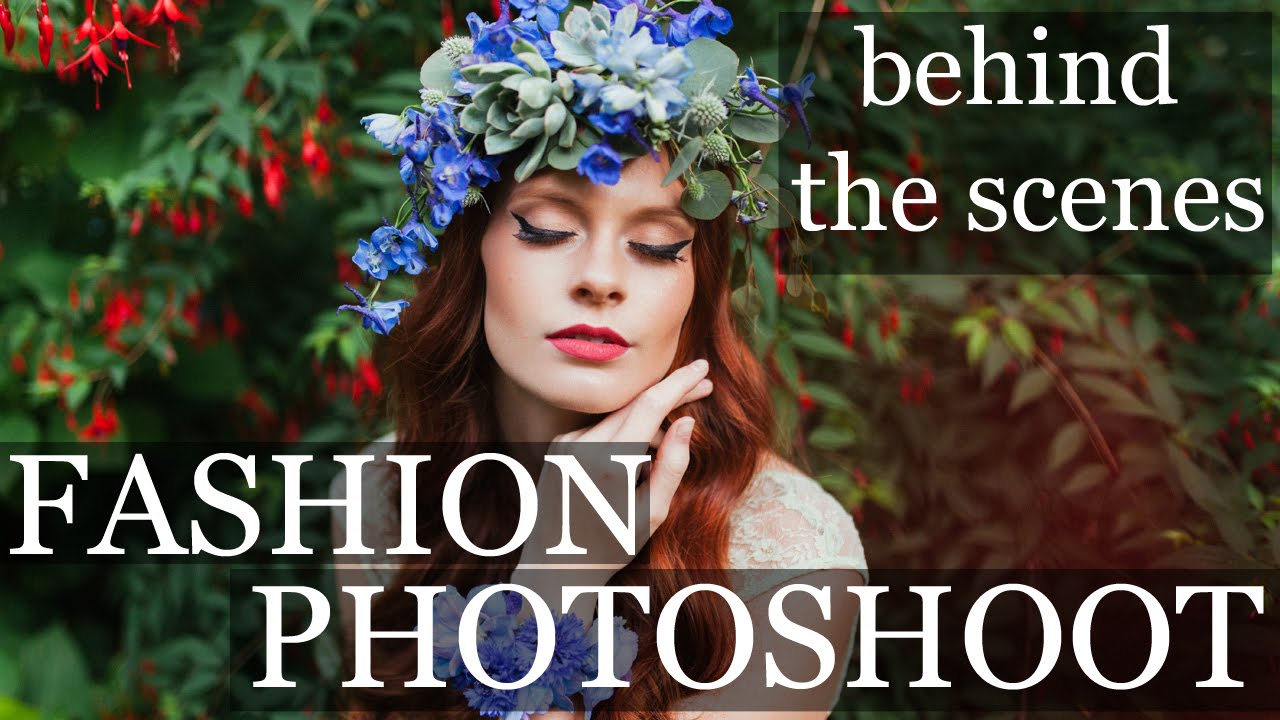 FASHION PHOTOGRAPHY | behind the scenes natural light 35mm portraits