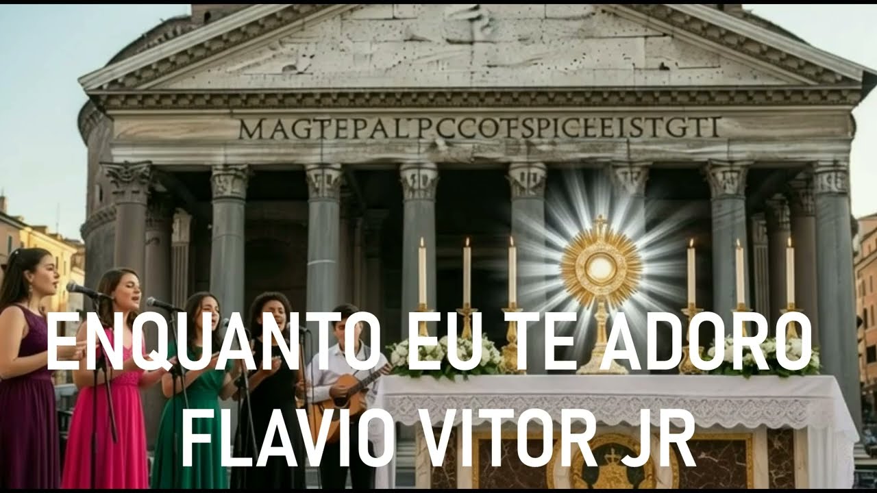 ENQUANTO EU TE ADORO COVER - FLAVIO VITOR JR #m #musicacatolica #músicacatólica  #adoração