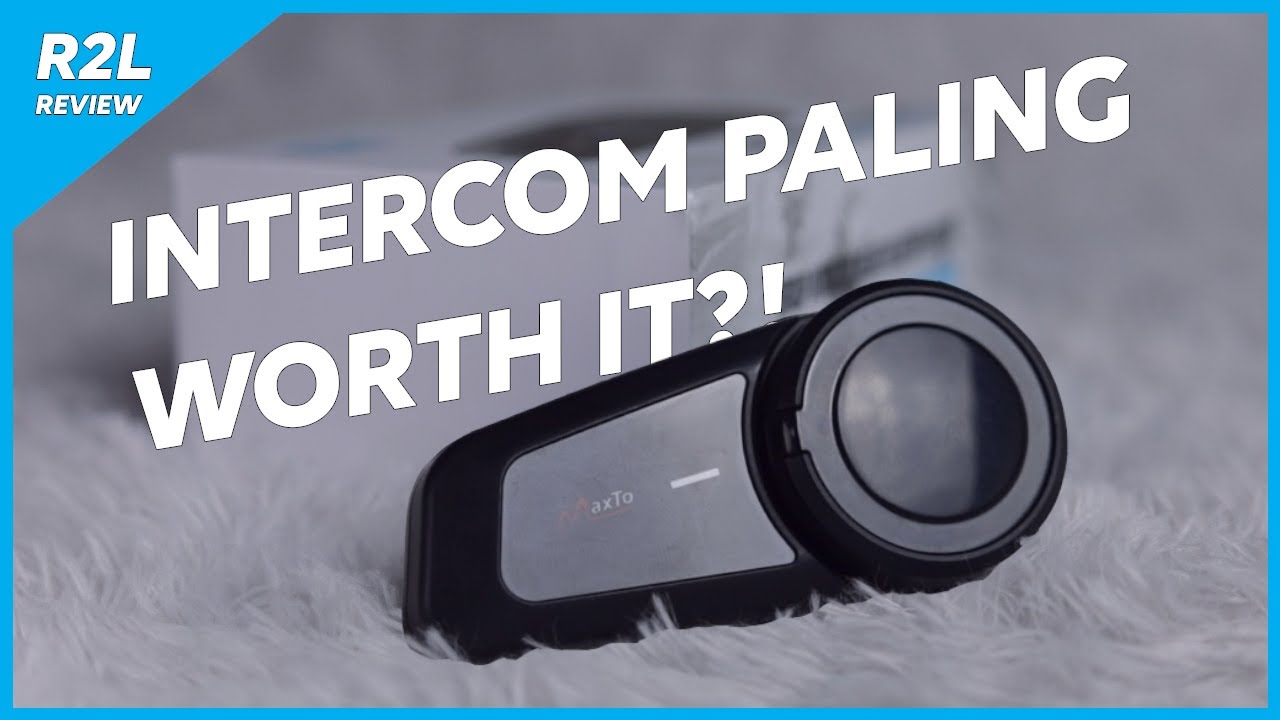REVIEW MAXTO M2 - INTERCOM PALING WORTH IT?!?!