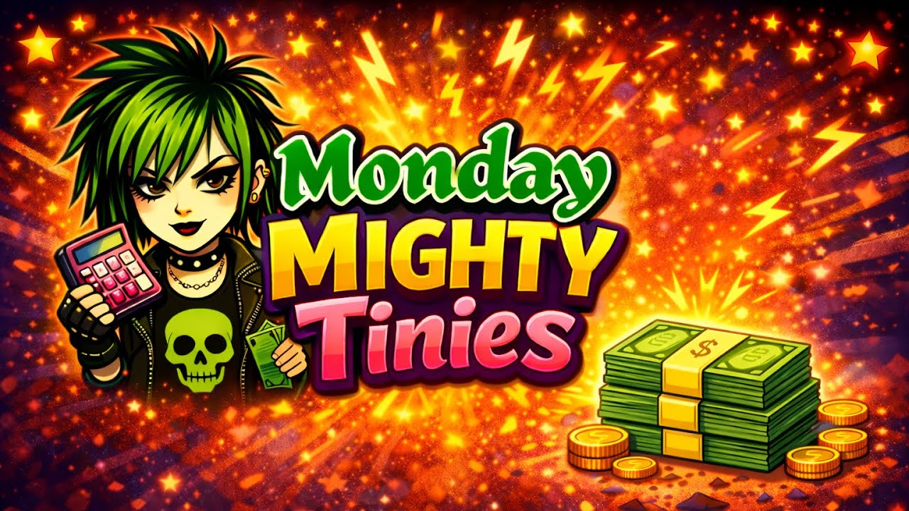 Monday Mighty Tinies!! || Roll for Savings || 100 Envelope Challenge