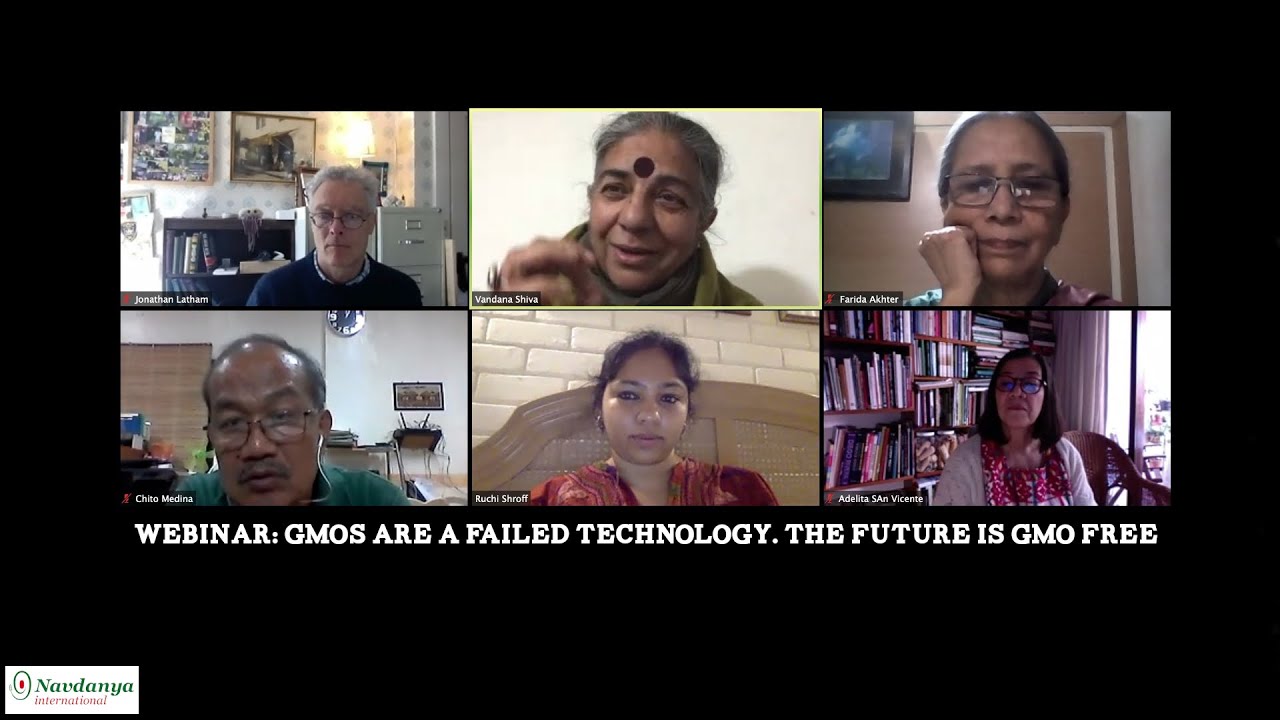 Webinar - GMOs are a failed Technology. The future is GMO Free