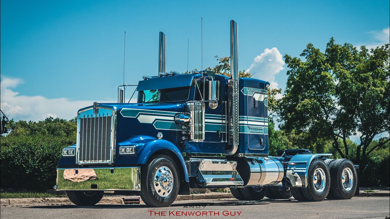 ОДИН ИЗ МОИХ ЛУЧШИХ! ПЛОСКОЕ СТЕКЛО KENWORTH W900L, ПОЛНОСТЬЮ ИНДИВИДУАЛЬНЫЙ KENWORTH GUY