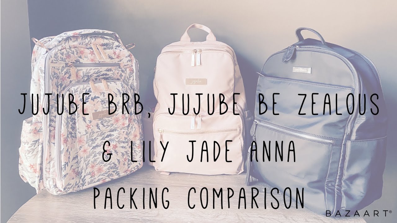 Jujube brb , be zealous & Lily jade Anna packing comparison