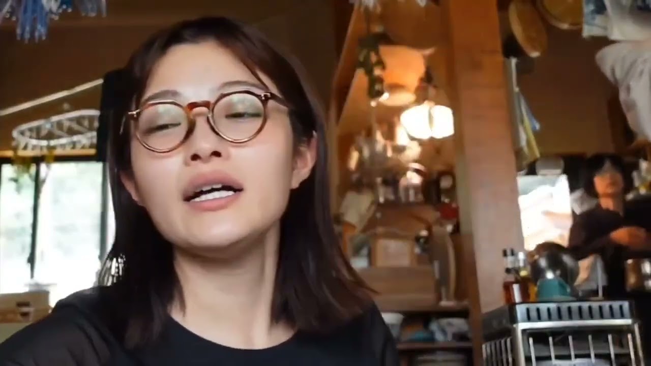 beautiful japanese women sneeze and blowing nose