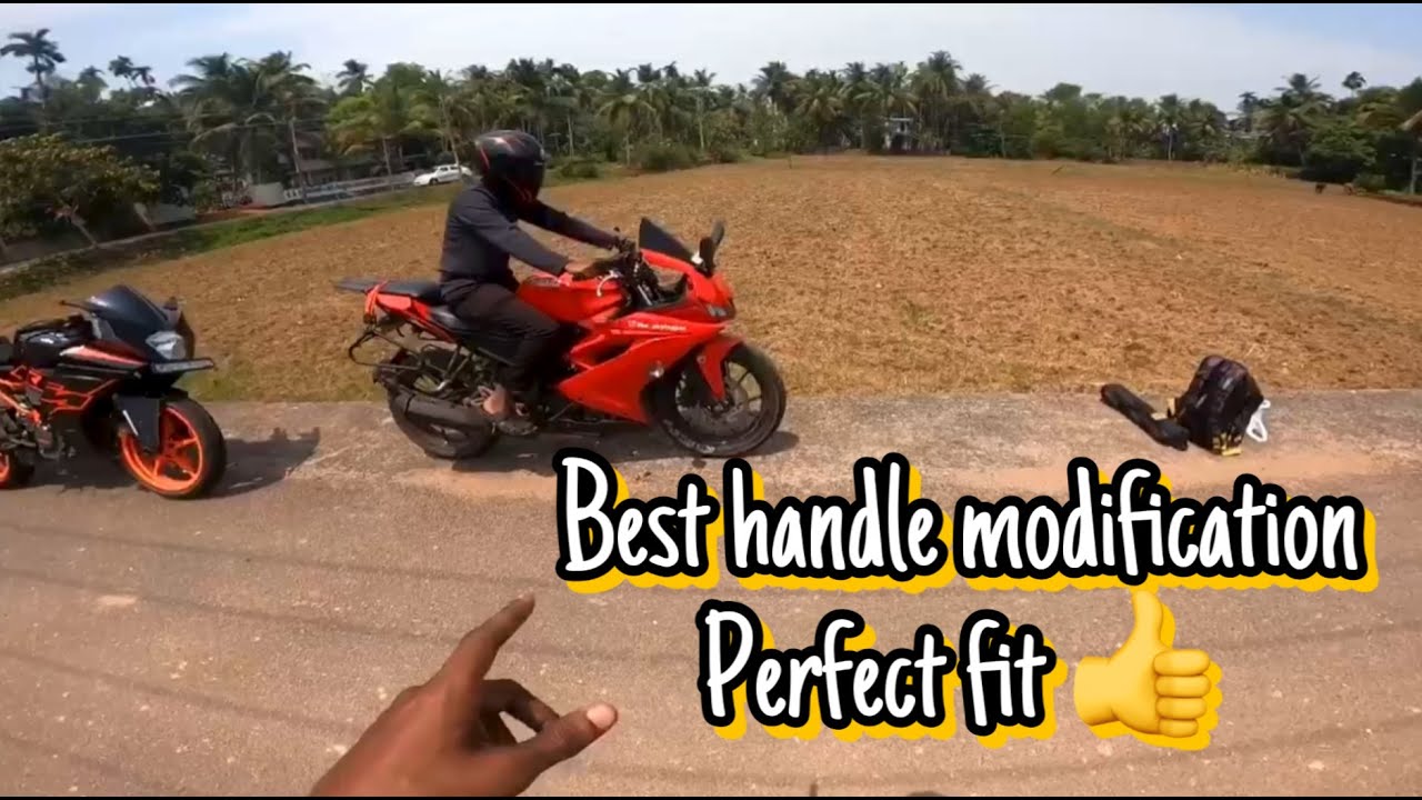 R15 handle modification | low budget | easy installation | neat and clean look 