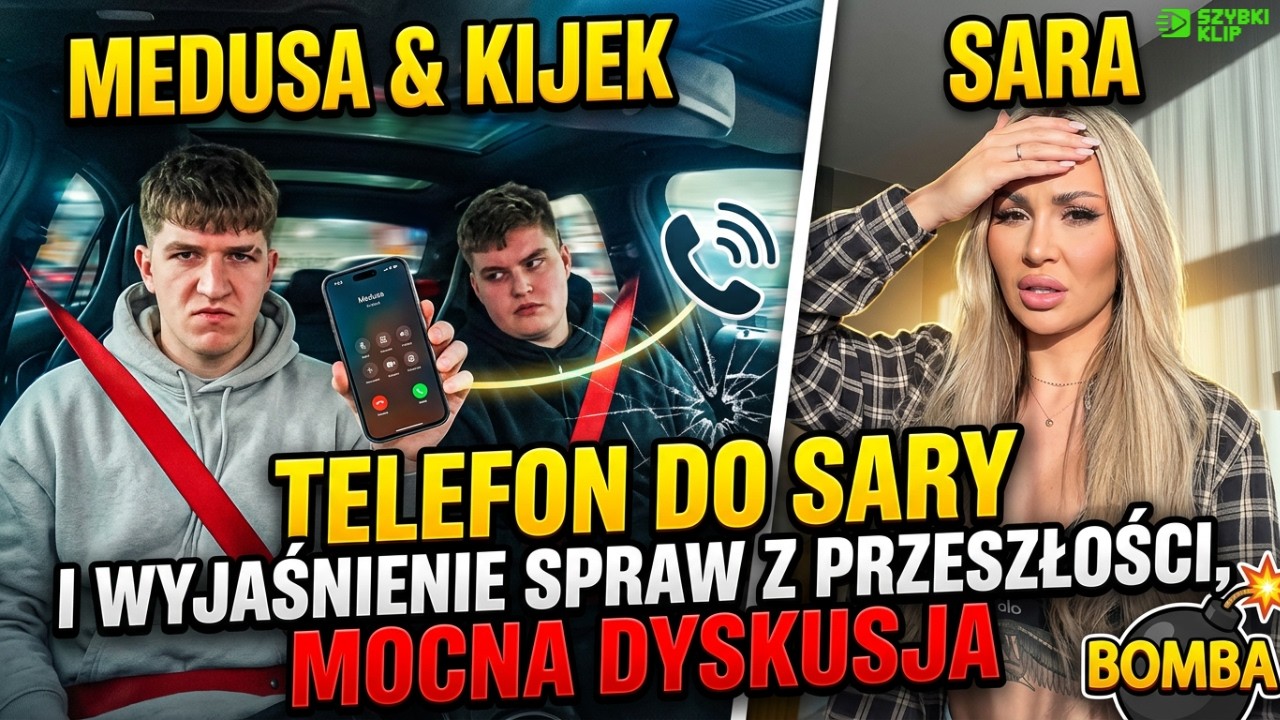 MEDUSA I KIJEK DZWONIĄ DO SARY! 📞 MOCNA DYSKUSJA I WYJAŚNIANIE PRZESZŁOŚCI! 💣