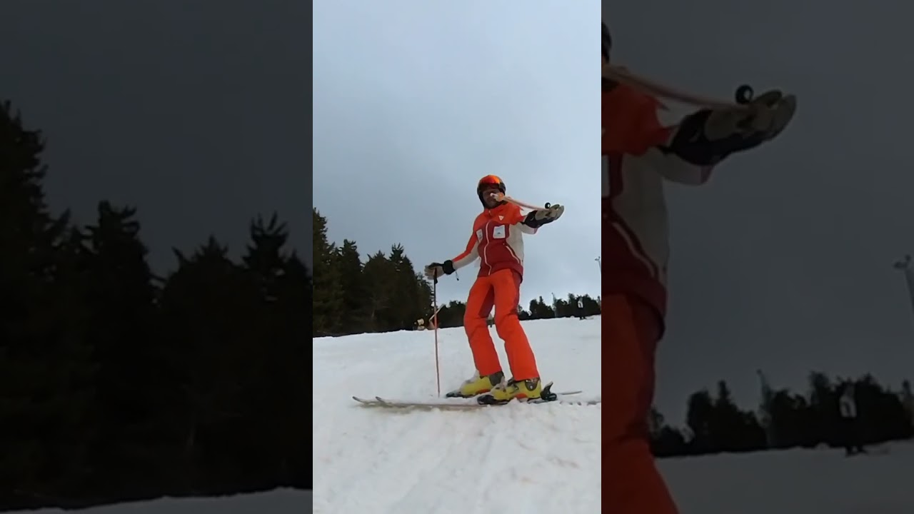 Serbia Kopaonik Raska Ski instructor hit a girl and shouted and swear, threw snow to the girl