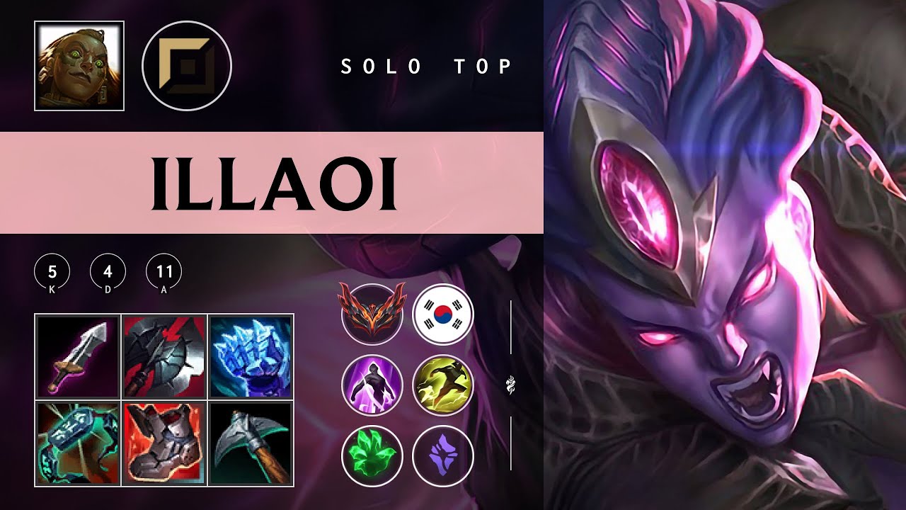 Illaoi Top vs Ambessa - KR Grandmaster Patch 25.24