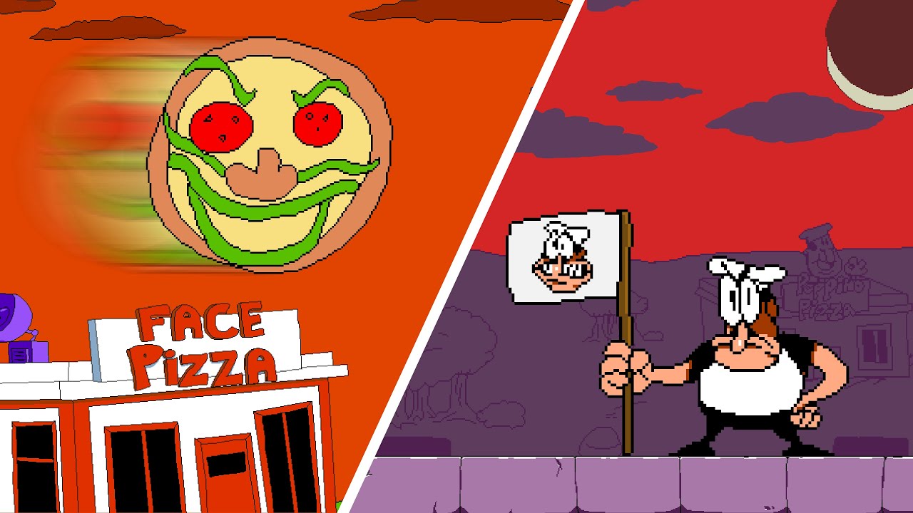 PZ Man: If Peppino and Pizza Face Switched Places?