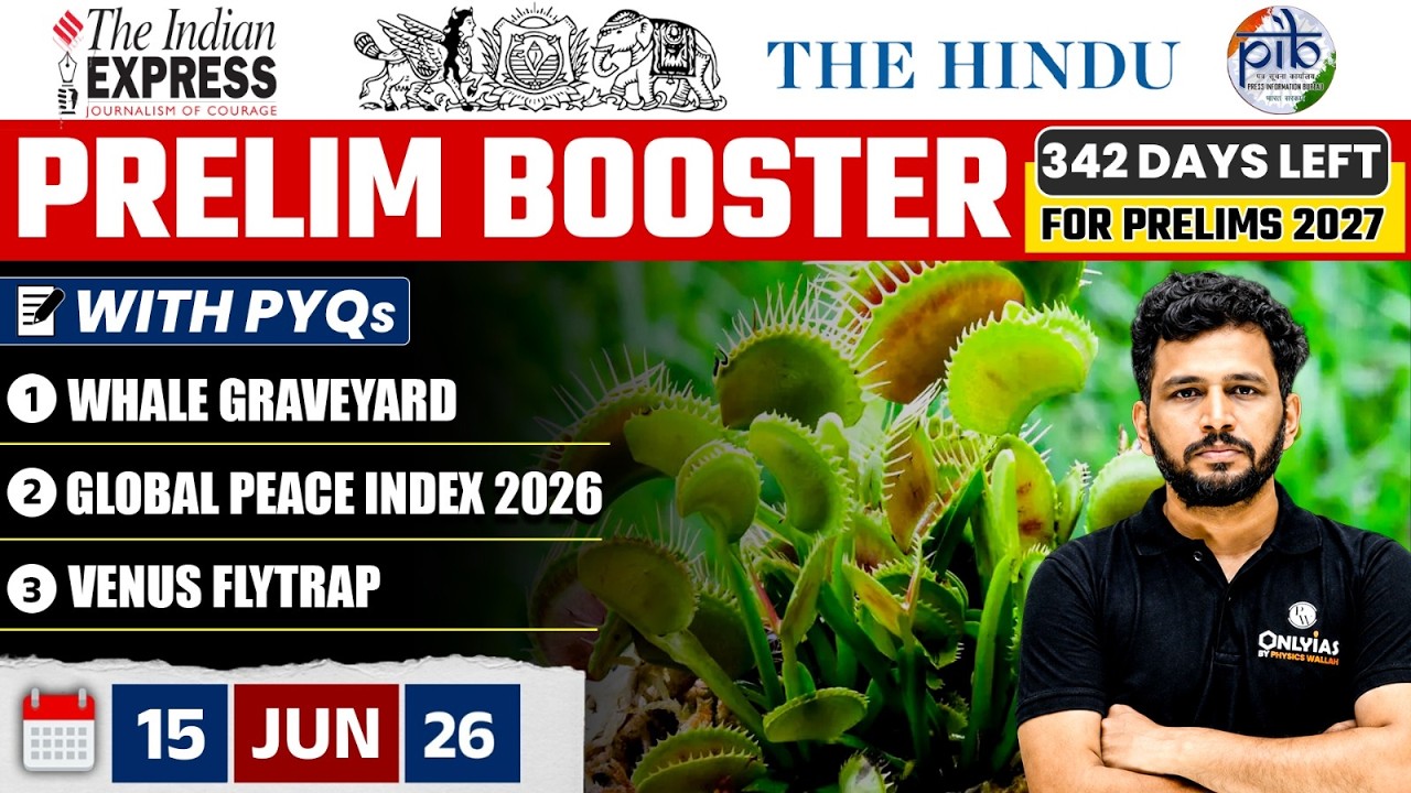 The Hindu News Paper Analysis | 15 June 2026 | Daily Current Affairs by Paras Jha Sir