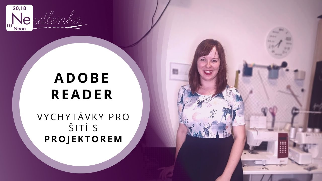 Adobe Reader|Vychytávky pro šití s projektorem