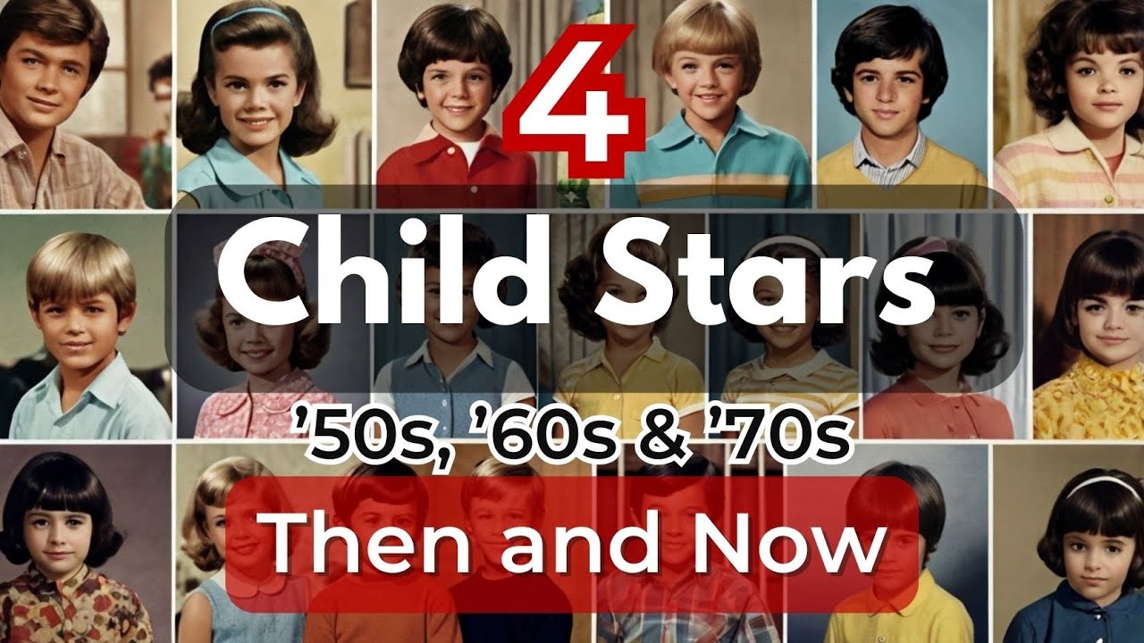 Child Stars Then and Now  &rsquo;50s, &rsquo;60s & &rsquo;70s  - 4 | #childstars