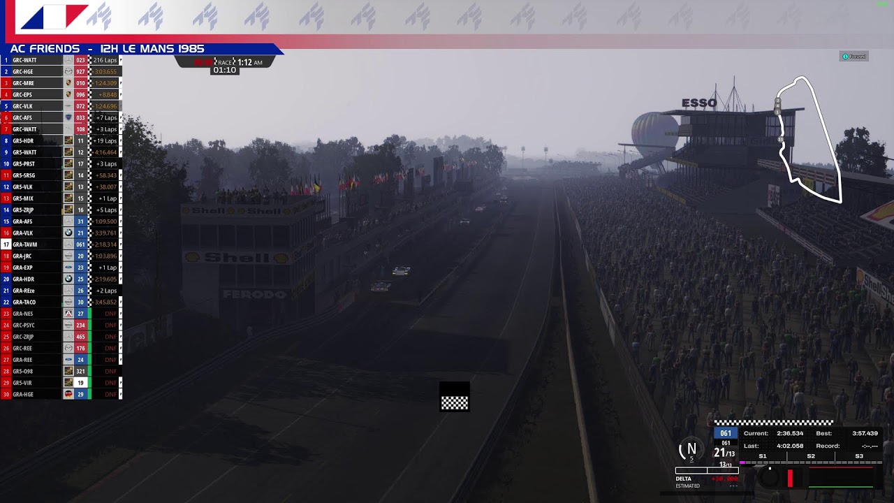 ACF CR 2025 - R6 - GRC | GR5 | GRA - Le Mans 1985