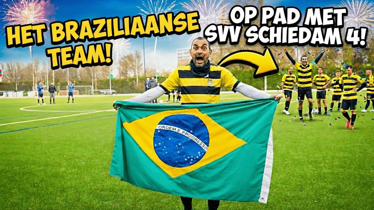 Op pad met SVV Schiedam 4! | Het Braziliaanse Ritme van Schiedam! 🇧🇷