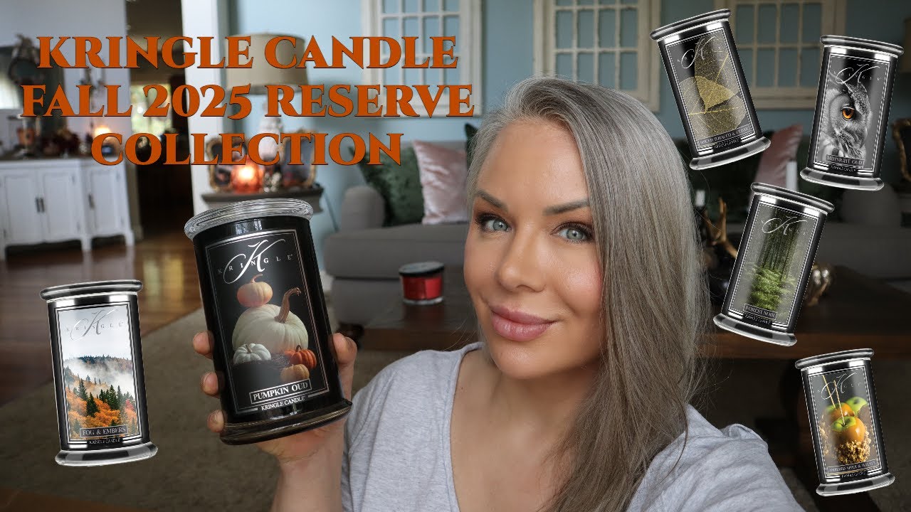 Kringle Candle Fall 2025 Reserve Collection - Launching 9/18/2025