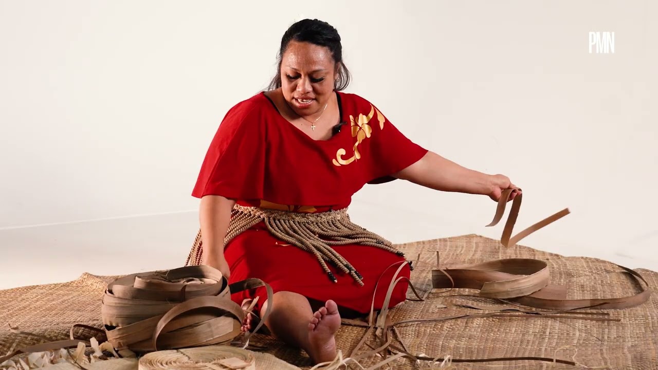 Lālanga or traditional weaving | Tonga Language Week 2025