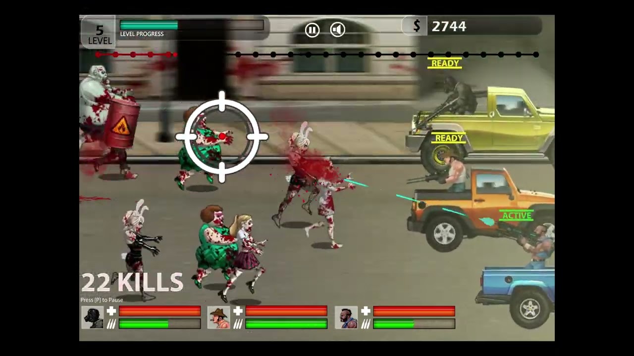 TRUCKING ZOMBIES (newgrounds)