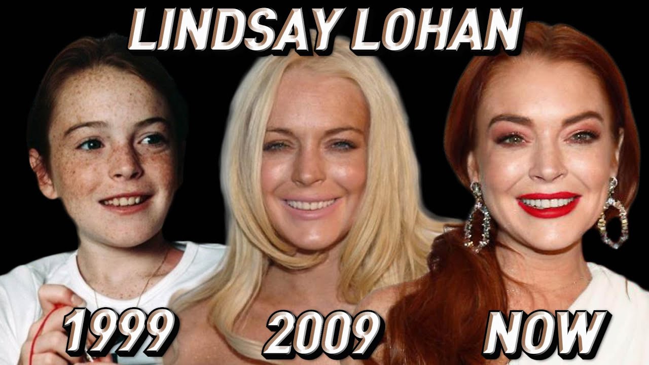 Lindsay Lohan Face Change Morph Age
