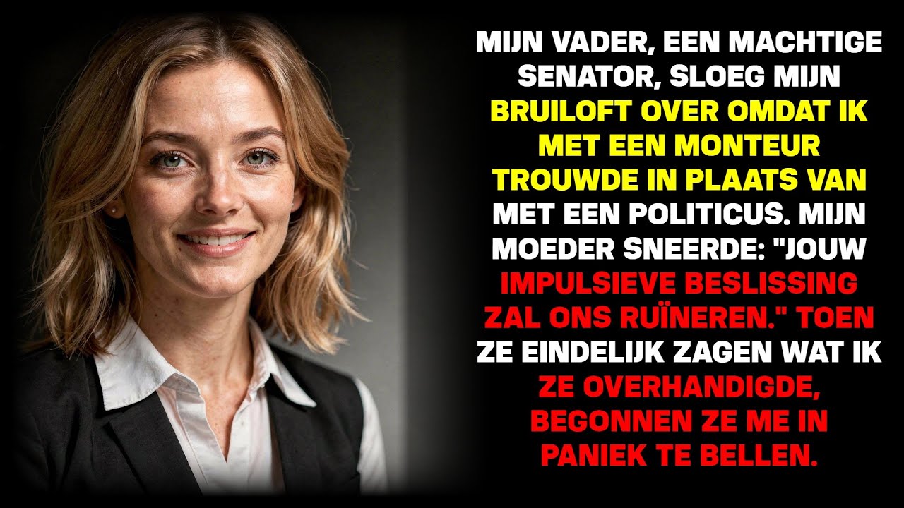 Mijn moeder noemde mijn, bruiloft een schande — Maar wat ze zouden zien was angstaanjagend.