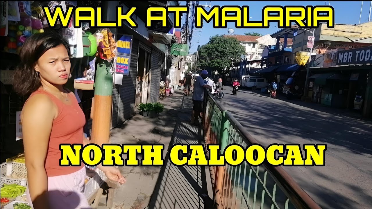 WALKING AT MALARIA NORTH CALOOCAN CITY METRO MANILA | PHILIPPINES