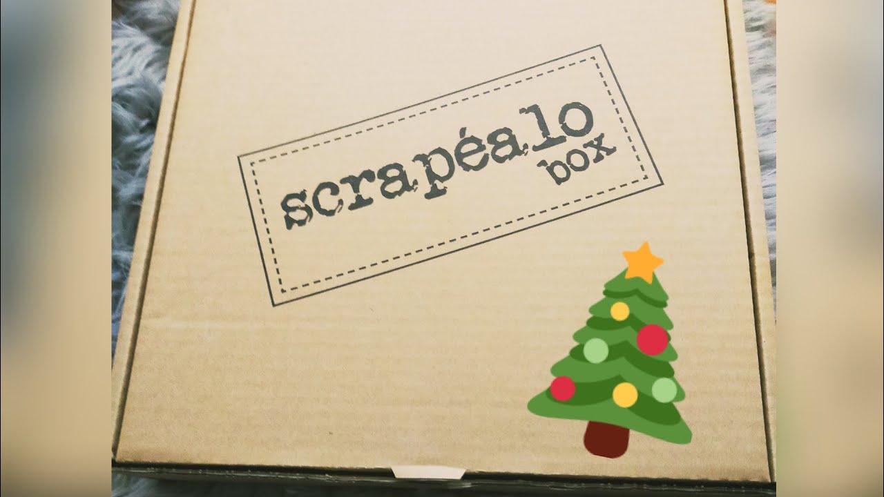 📦UNBOXING SCRAPÉALO BOX #24 📦(DICIEMBRE 2020)