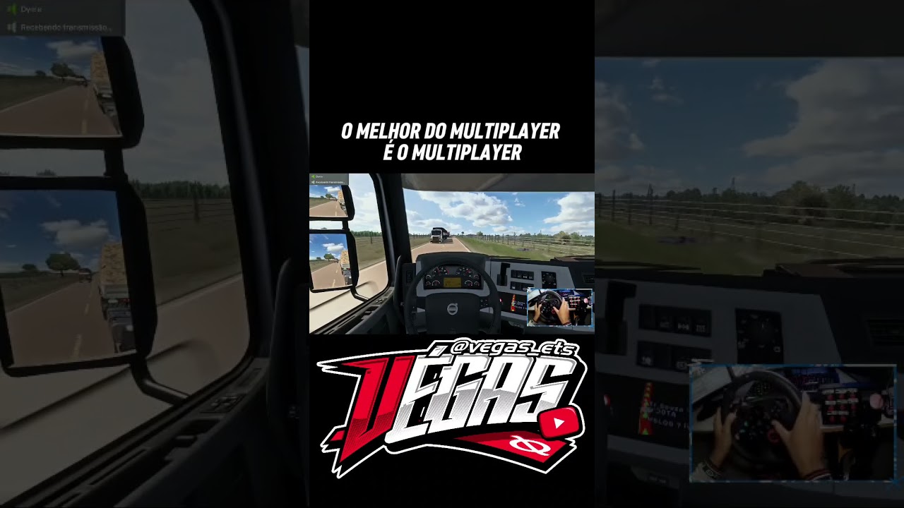 ETS2 - essa &eacute; a melhor parte de jogar multiplayer #ets2 #eurotrucksimulator2