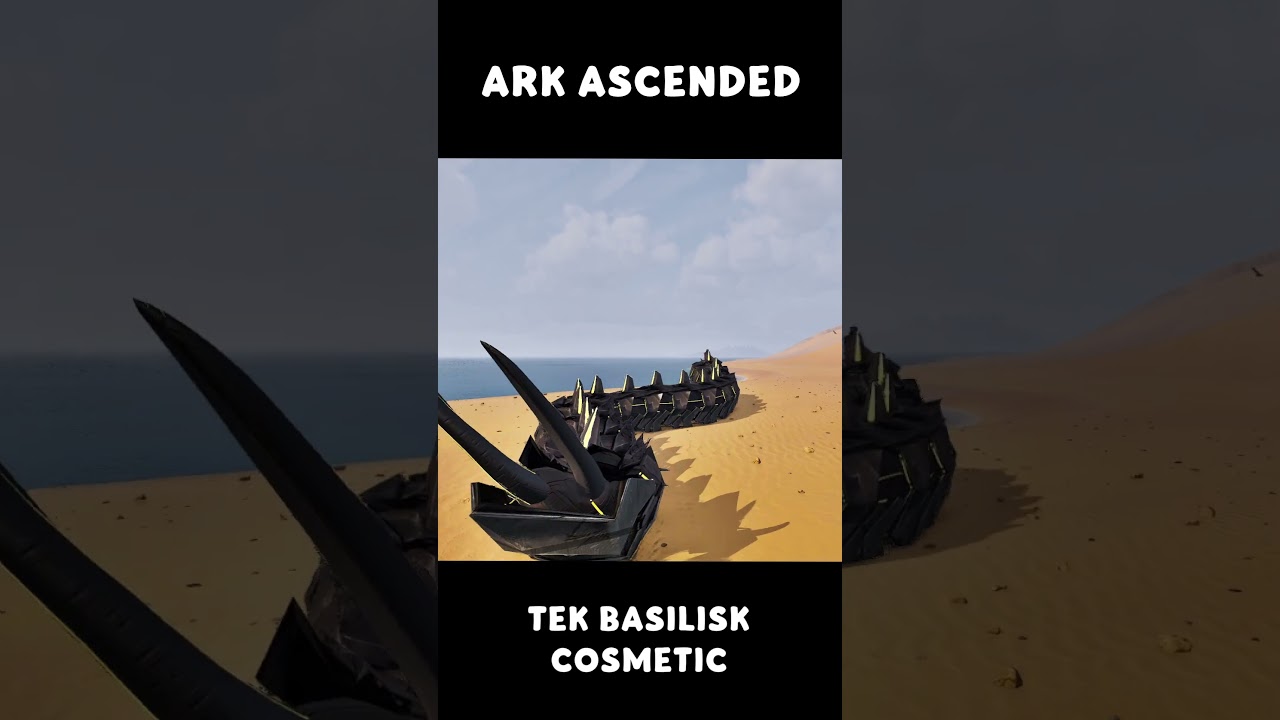Ark Ascended - Tek Basilisk Cosmetic 