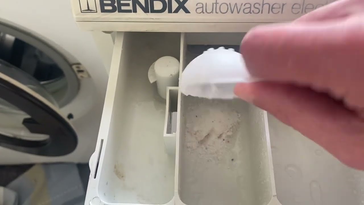 Bendix Autowasher Electronic 1000 71258: [1] 90° White Cotton and Linen,  Half Load