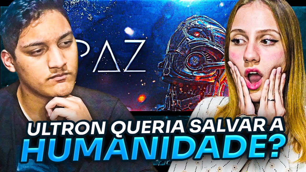 REACT EM CASAL - Ultron - Paz Para o Nosso Tempo (Gabriel Produções)