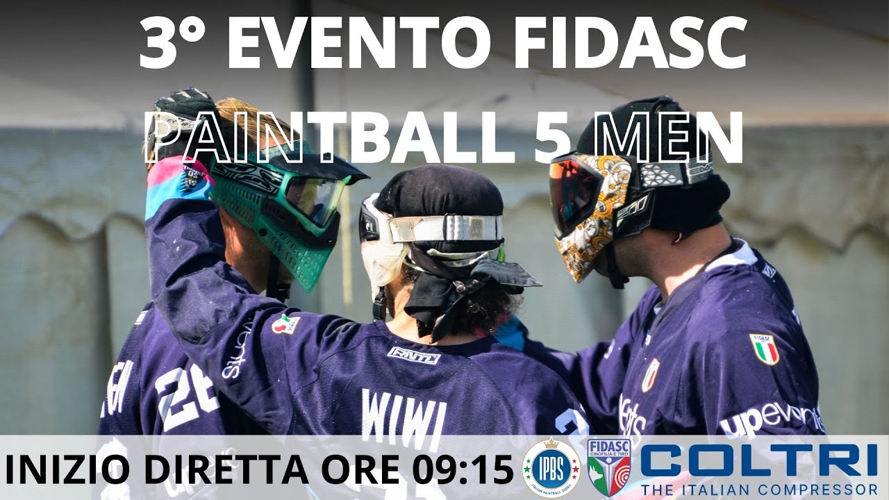 3° Evento Fidasc COLTRI Paintball 5 Men