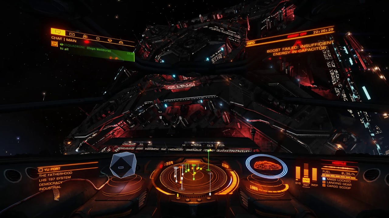 Elite dangerous: FA-off fun in a sidewinder