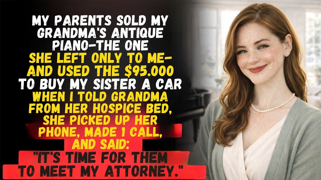 My Parents Used My Inheritance To Buy My Sister A Car—Grandma Made One Call From Hospice