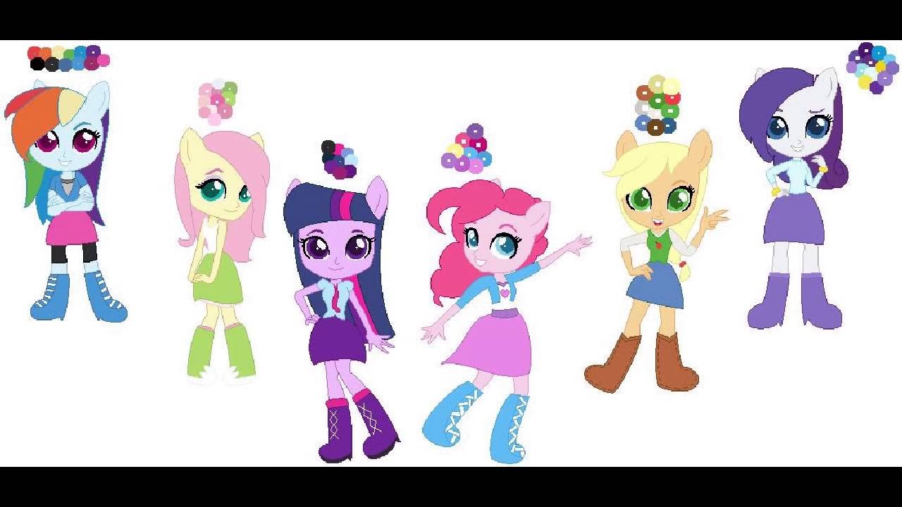 mlp mane 6 eg speedpaint