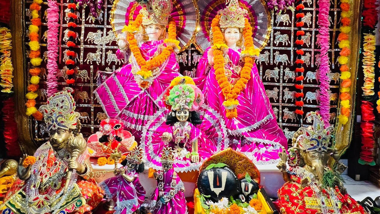 2082 साल माघ महिनाको 25 गते आइतबार   श्रीराधा माधव भगवान धर्मदर्शन आश्रम देवघाटधाम बाट दिव्य आरती