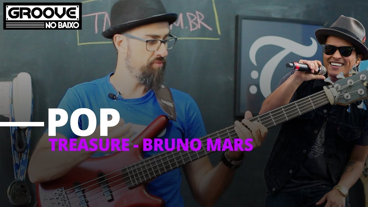 #17 - Groove no Baixo - Como tocar MÚSICA POP NO BAIXO (Treasure - Bruno Mars)