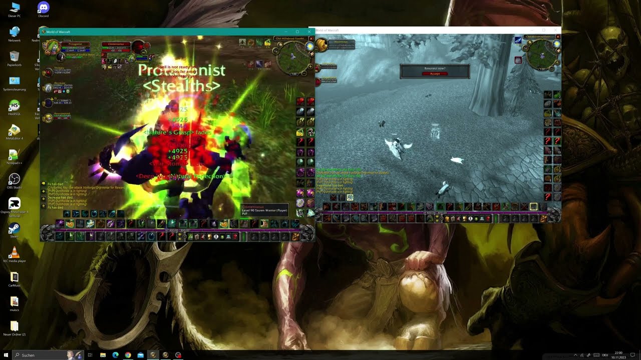 Callofwow 2.4.3 PVP, Durnholde (PART 1)