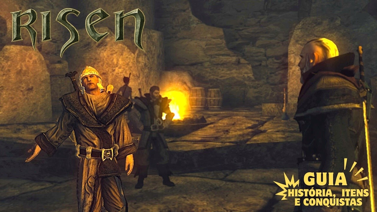 Risen - Cap 2 Acampamento dos Bandidos: O Disco de Cristal de Don Esteban (Guia PT-BR na descrição)