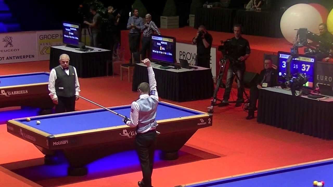 Championnat du monde 3-bandes à Anvers - octobre 2013