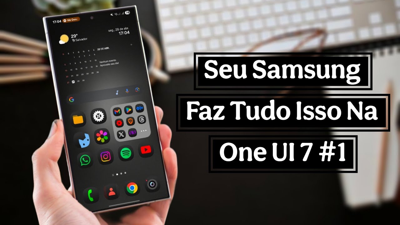 Incrível - Seu Samsung Faz Tudo Isso Na One UI 7 e Você NÃO Sabia - Dicas E Truques One UI 7 #1