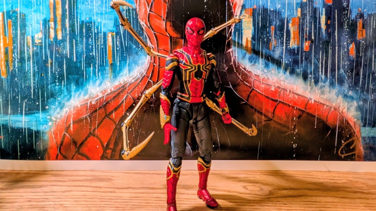 Sh Figurats Armor Suit Spider Man Figure Review!!!