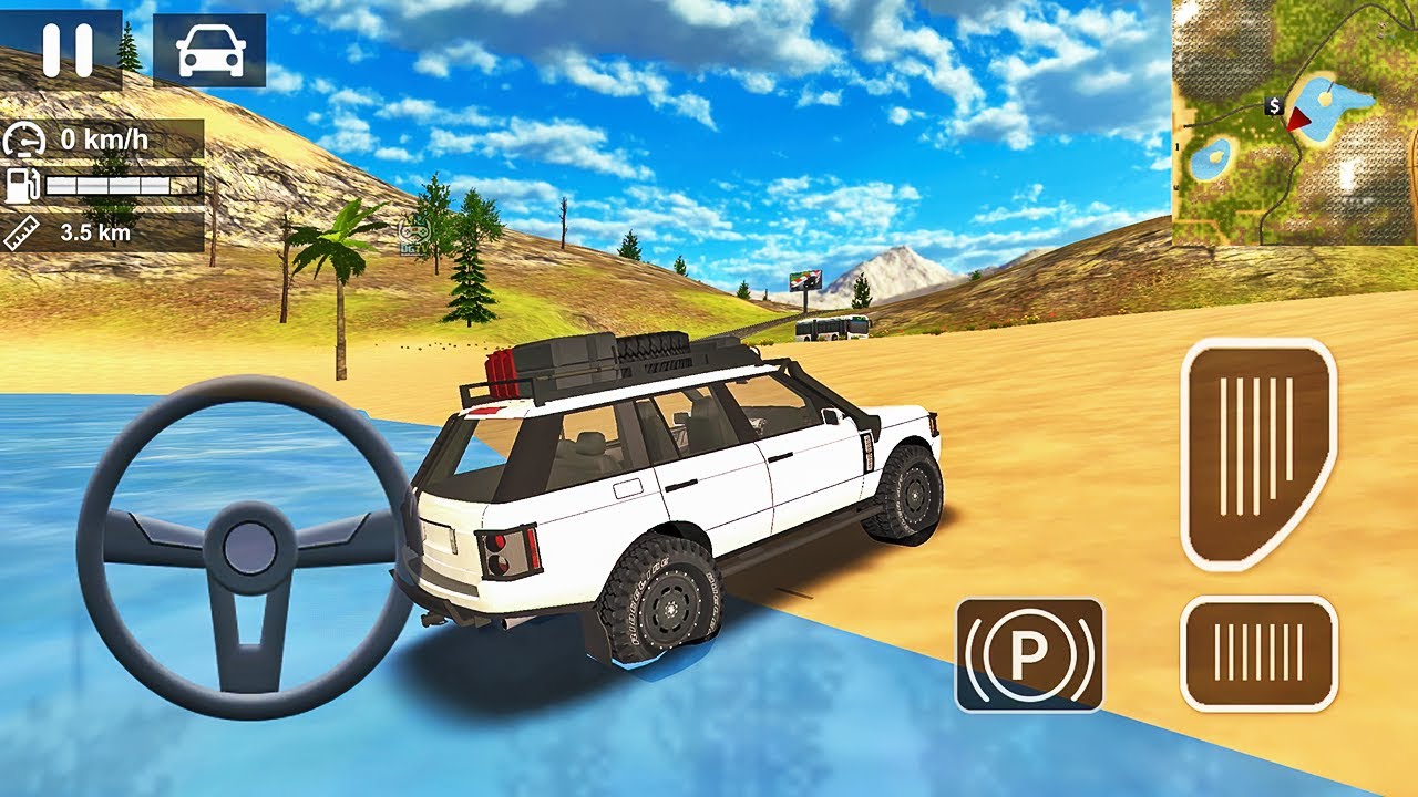 Overlander Range Rover SUV Driver - Crime Car Driving Simulator - Android Gameplay