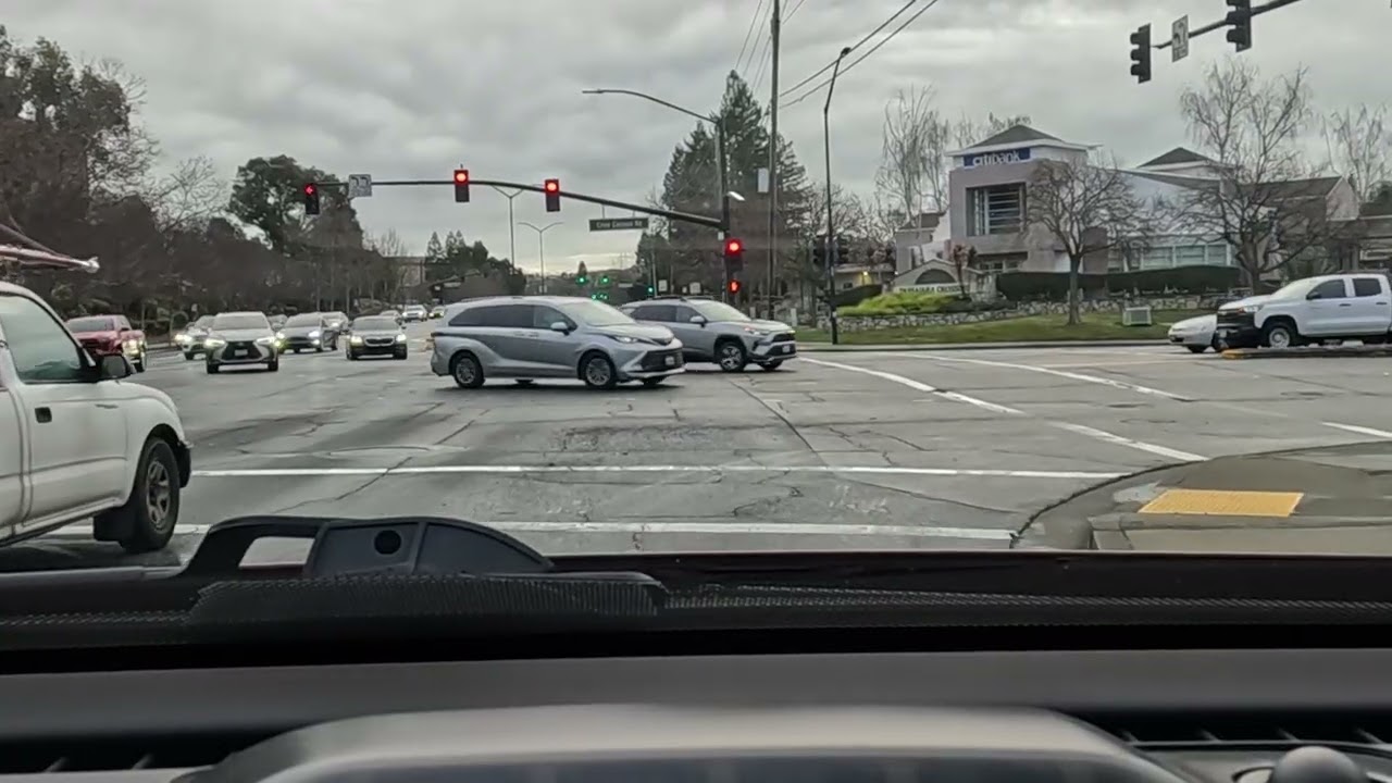 (25/02/2026) Driving to Workout in San Ramon on a Wednesday Morning (1080p60fps)