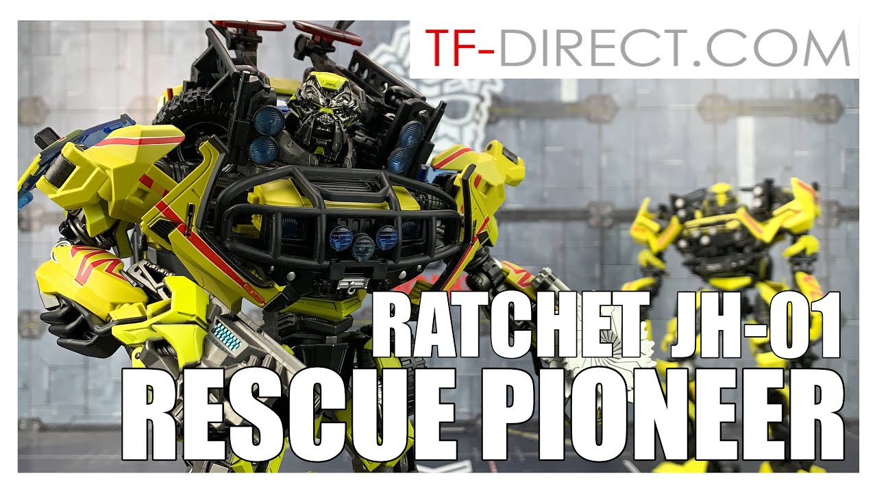 RESCUE PIONEER JH-01 Transformers MPM11 Ratchet Review