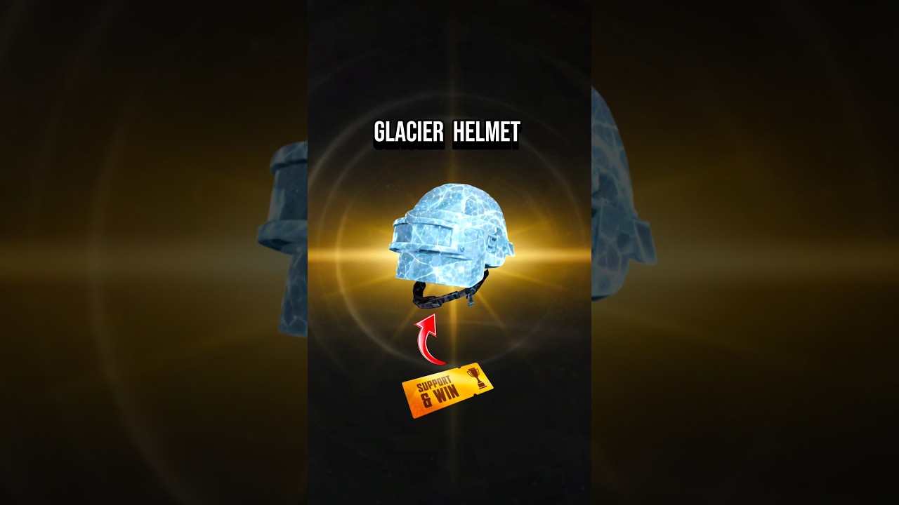 I Got Glacier Helmet 😍 #pubgmobile #pubg