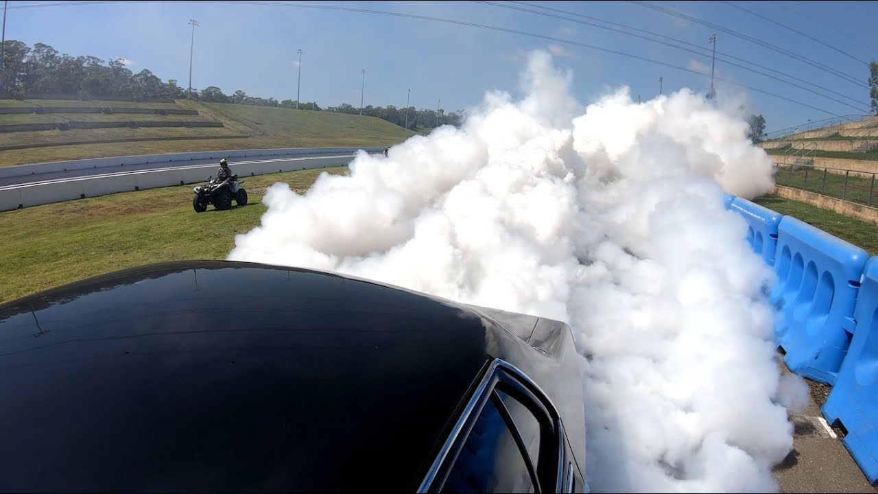 MCFRY Burnout Mania 2018 GoPro hero 7 footage practice session incar