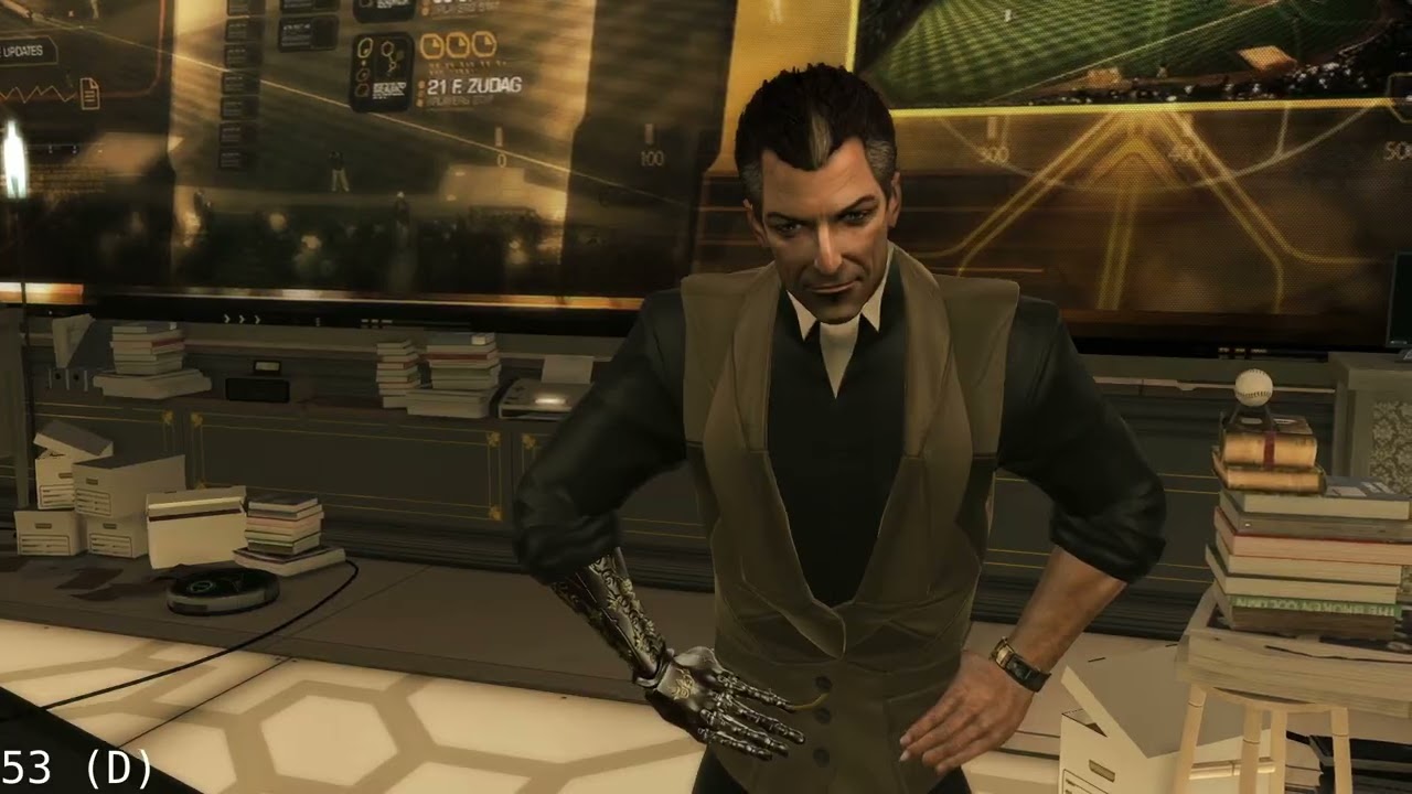 Deus Ex Human Revolution: Sarif social boss fight / all possible responses