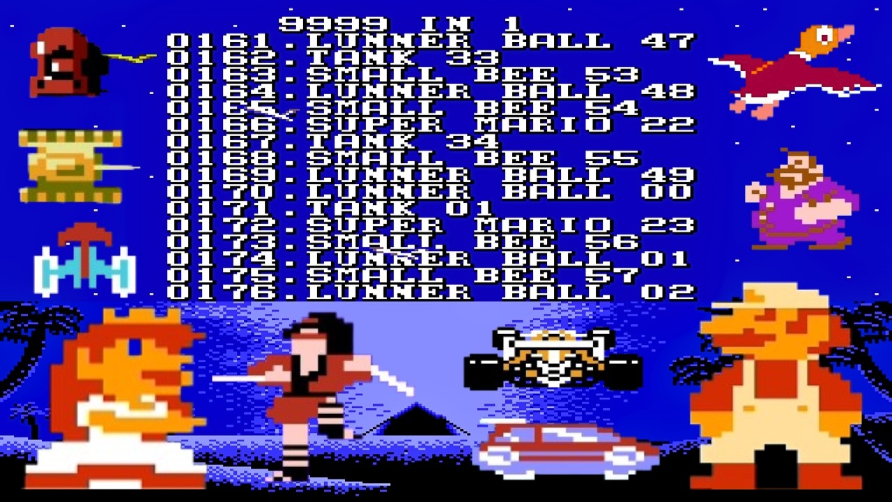 The Legendary NES 9999 in 1 Retro Gaming Experience