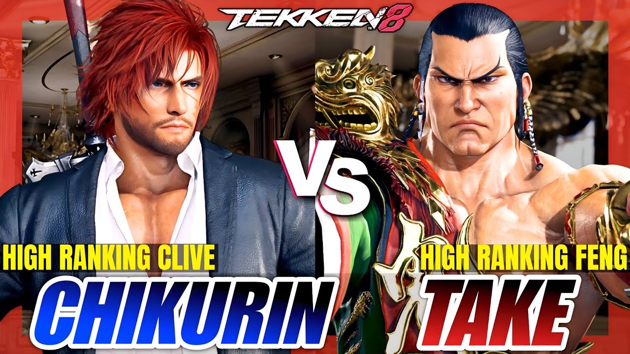 Tekken 8 | Chikurin (Clive) vs Take (Feng) | High Level Match