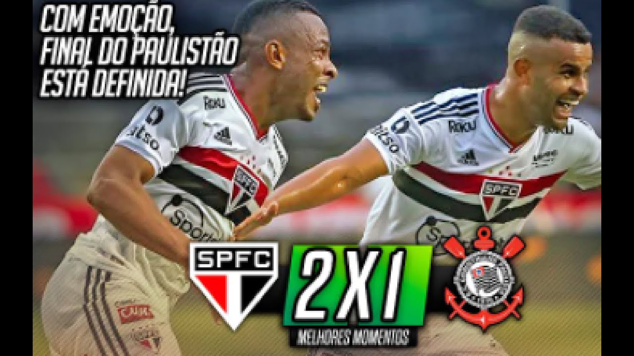 Melhores Momentos - S&atilde;o Paulo 2 x 1 Corinthians - Semi Final - Paulist&atilde;o 2022